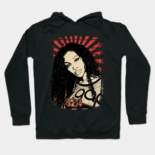 Sza /// Solana Imani Rowe Retro Vintage Aesthetic Hoodie